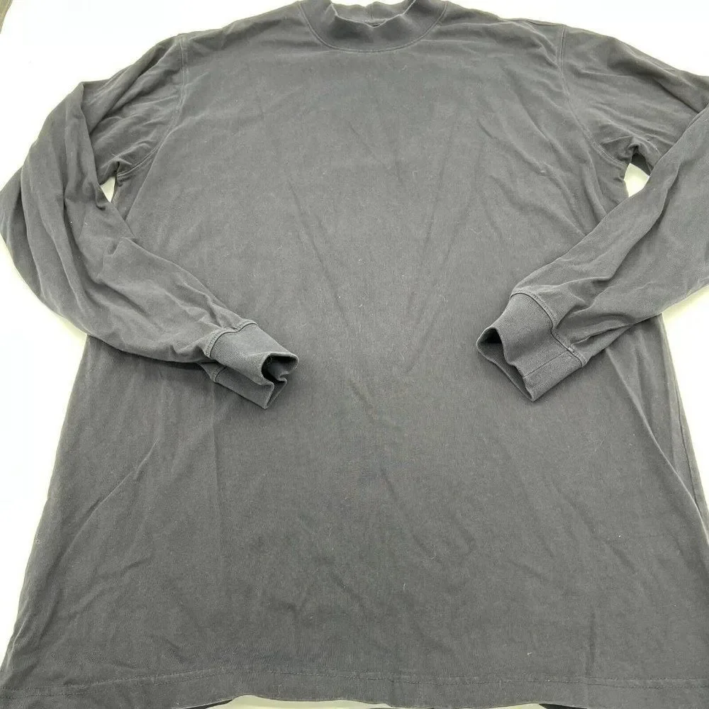 5.11 Tactical Series Long Sleeve Shirt Men's M Solid Black 100% Cotton